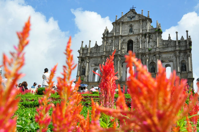 世界遺産「聖ポール天主堂跡」へ、戻って来ました。