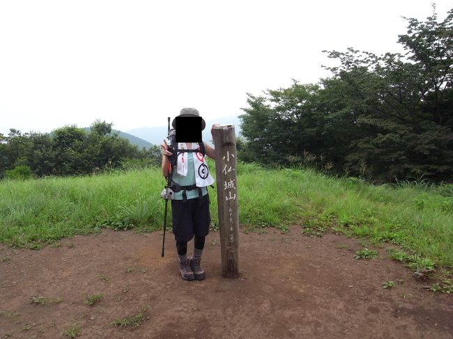 登り途中は、余裕無くて写真はほとんど撮りませんでした。。<br />本日の目標、城山山頂到着！