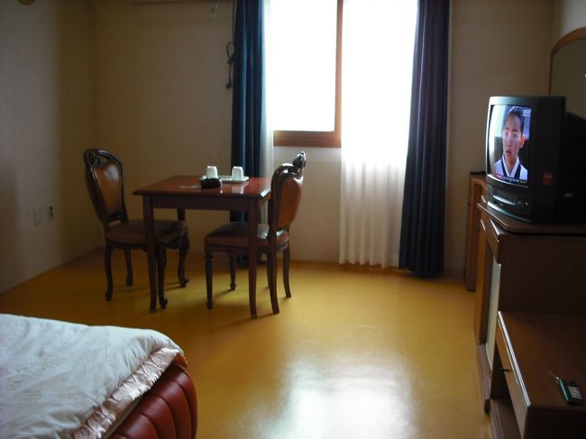 「スカイモーテル・203号室」<br />1泊：30,000ウォン<br />