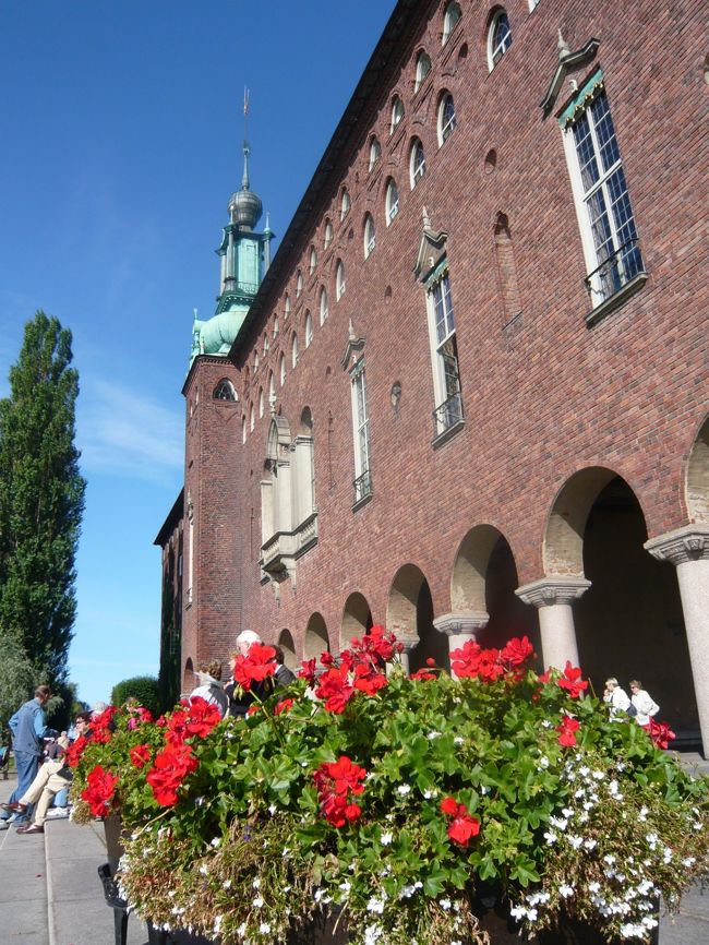 ノーベル賞の祝賀晩餐会が行われるストックホルム市庁舎