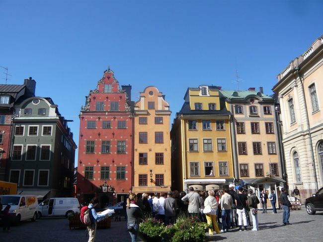 ガムラ・スタンの中心にある大広場