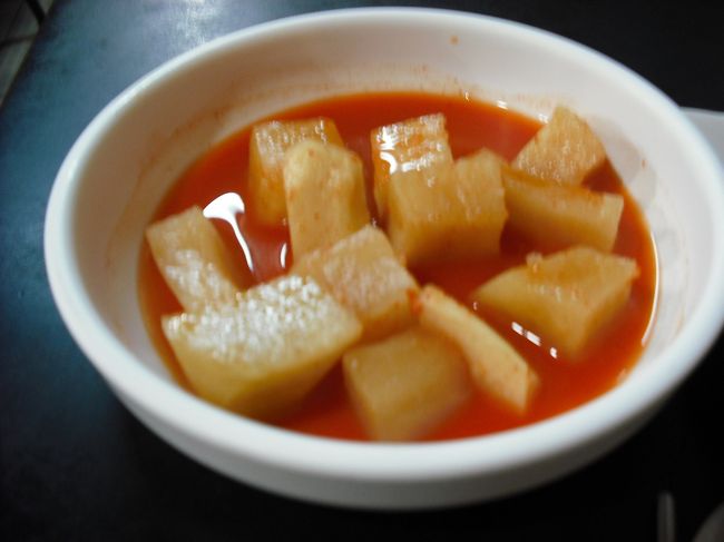 クセになるほど美味しかった「カクテキ」