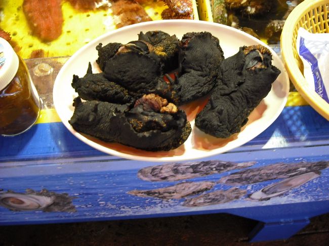 2月に行った「統営」の<br />「タチチプ」で食べたよ