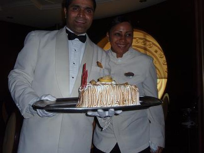 最後のフォーマルデーのデザート「アラスカ」