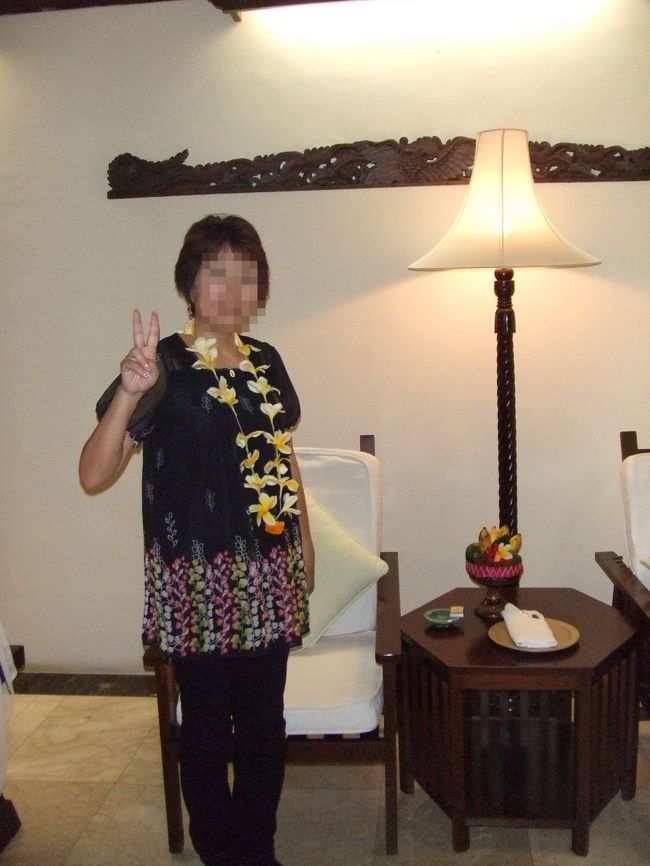 お部屋を一通り見たら、到着の記念撮影(笑)