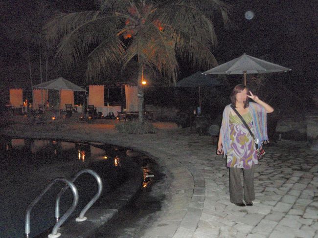 食べた後はお部屋に戻り、いろいろいろいろして眠りにつきました。。。<br />ただ小雨が降っていたので、外にいるカエルちゃんがかなりの声で鳴いていてうるさかった(-.-;)<br /><br />２日目-(１)-に続く...