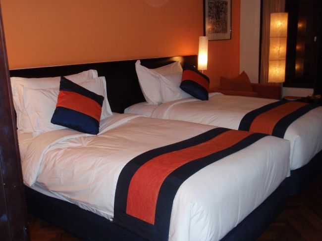 ホテルに到着。