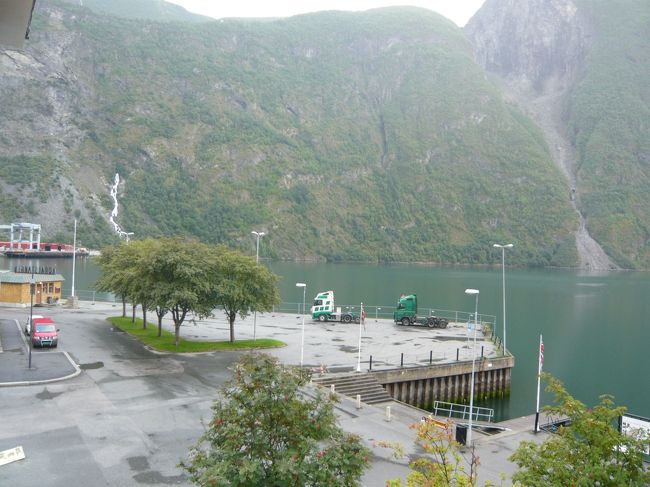 宿泊したKLINGENBERG HOTELから港を望む