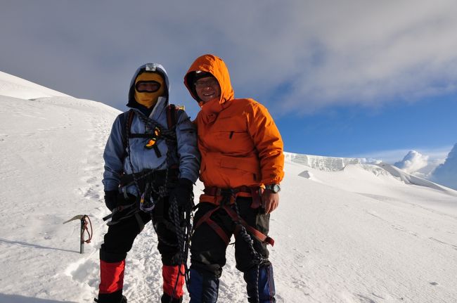 中途半端ではあるけれど、それなりに頑張ったということでフランシスと一緒に記念撮影。
