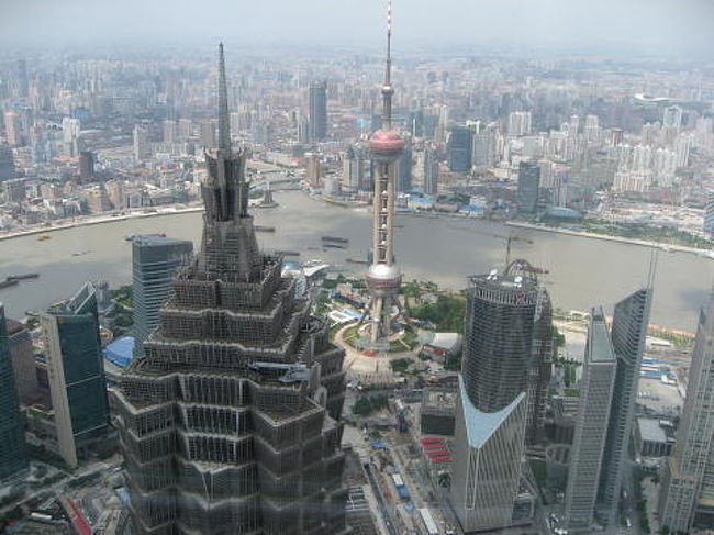 森ビル１００Ｆの展望台からの眺め