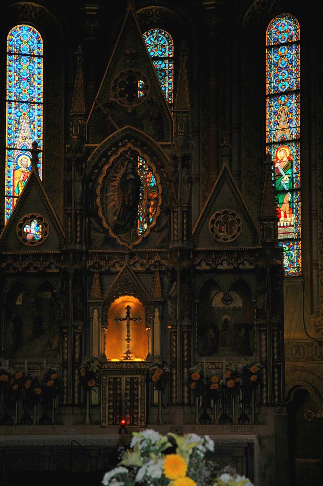 ・マーチャーシュ教会内祭壇