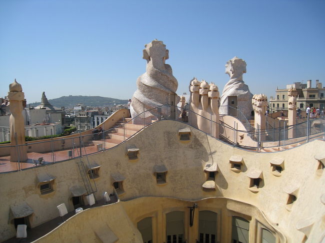 カサ・ミラ（屋上）