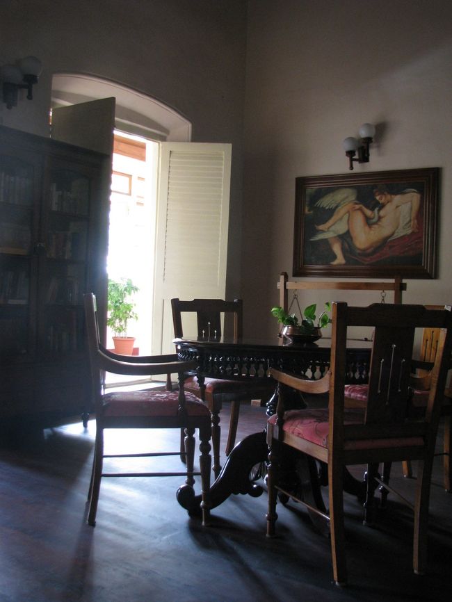 部屋の外の調度品もいい雰囲気。