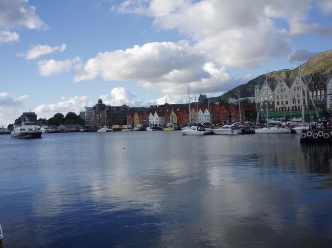 晴れている貴重な時間なので、港からブリッケン方面へまた撮影してしまいました。