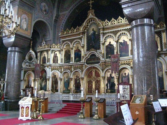 ウスペンスキー寺院の内部です。<br />