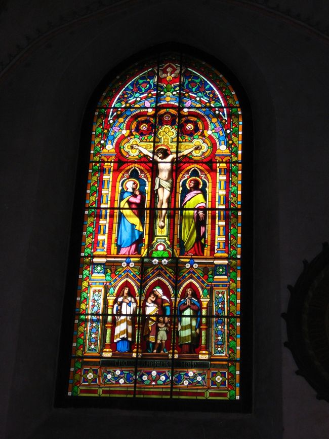 トゥルク大聖堂<br />きれいなステンドグラスでした。