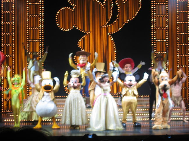 フィナーレ<br />写真がボケてて残念