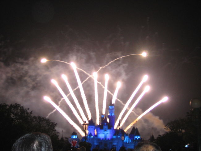 夜も更け、ディズニー・イン・ザ・スター<br />の始まりです。<br />