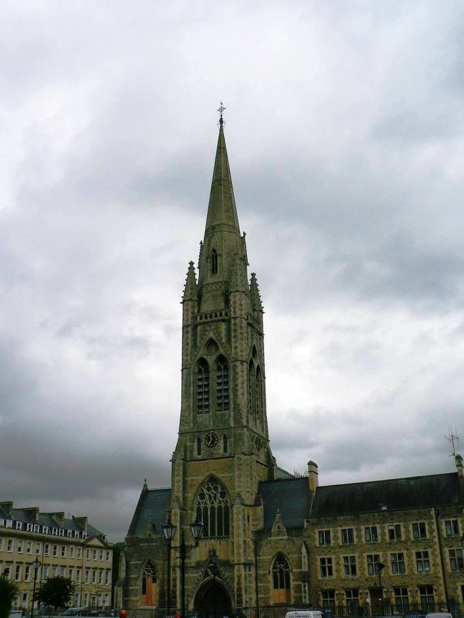 バース・アビー周辺の光景。