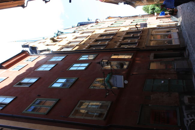 古い町並み。ワルシャワの街を思い出す。<br /><br />ストックホルムは「魔女の宅急便」の原作らしい。<br />