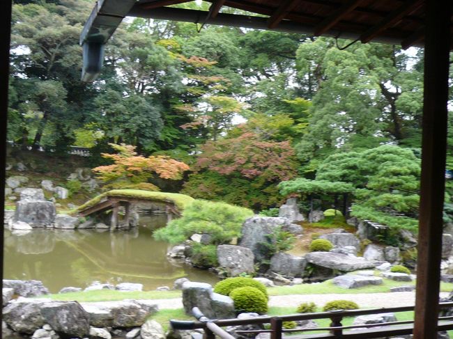 慶長3年(1598)に、豊臣秀吉が「醍醐の花見」に際して自ら基本設計をした庭だそうです。<br /><br />素晴らしかったです。