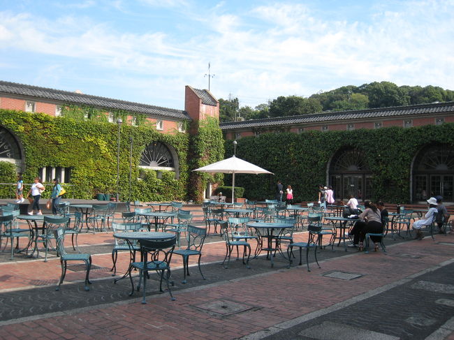 アイビースクエアの中にあるホテルの、たぶん<br />中庭です。<br />