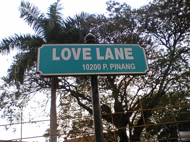 ステキな名前の通りを発見。