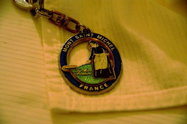 プラールホテルのキーについてるキーホルダ。買い忘れた・・・。