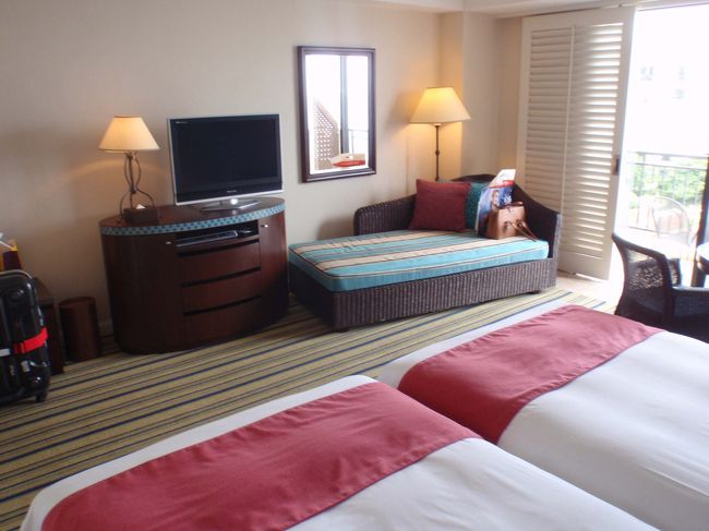 スーペリアツインの部屋。<br /><br /><br />2008年4月にリニューアルされたばかりで、調度品もベッドも新しくてきれい！デザインも素敵です。