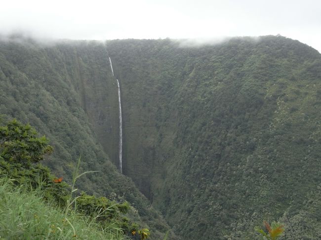 滝も見えます。<br />とても景色の良いところを歩くので、<br />気持ちよいです。