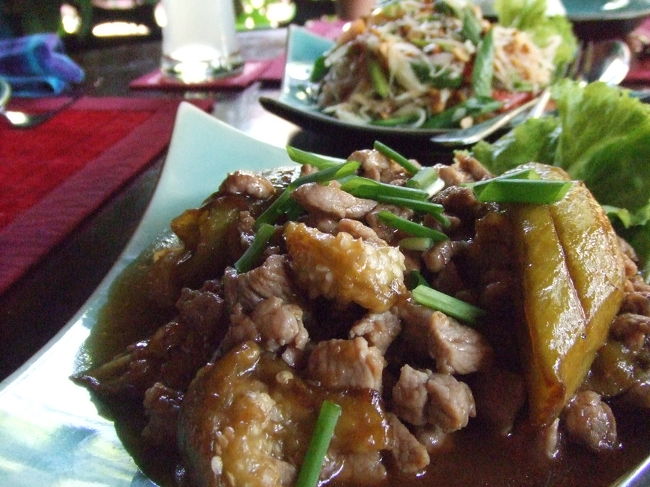 全部美味しかったな〜♪<br />特に、このナスと肉の炒め物が激ウマでした！