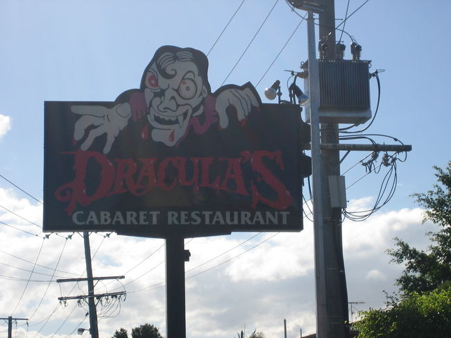 ブロードビーチにあるドラキュラの館
