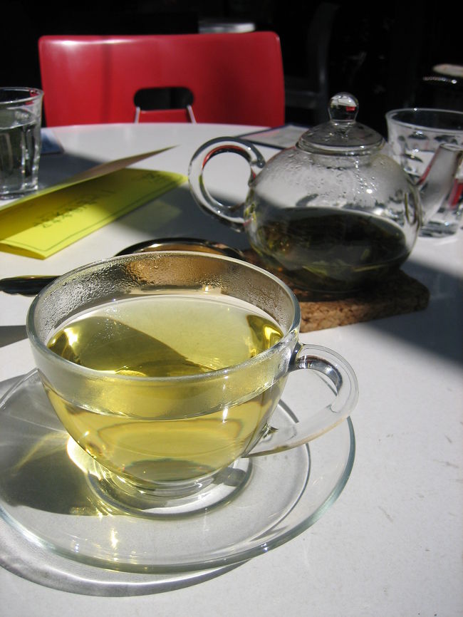 ミントティーにしました。<br />最近、マイブームがモロッコなので・・・