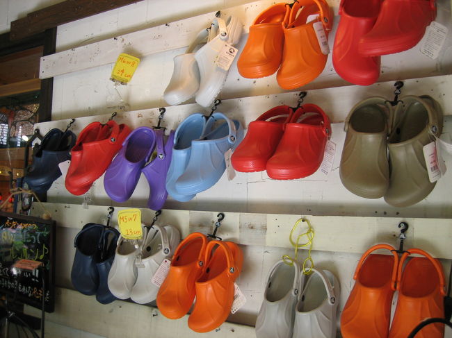 クロックスもいつもよりなんだか可愛い。