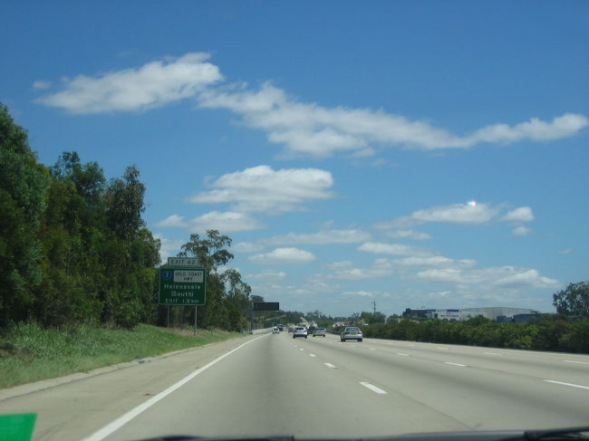 ゴールドコーストハイウェイに乗り込み<br />Exit62からはパシフィックモーターウェイに<br />合流します。<br />ドライブも快適です！