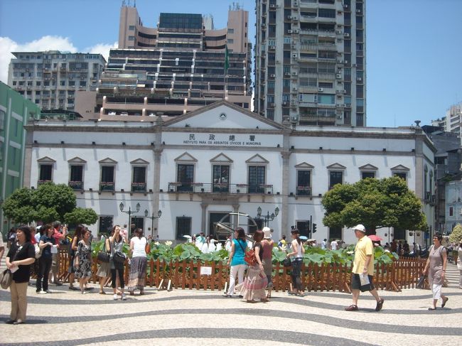 世界遺産：民政總署大楼<br />セナド広場に面して建つ政府機関。