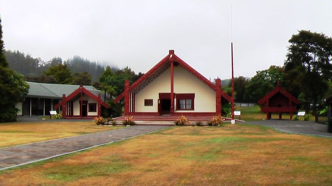 ロトルアの“テ･プイア･マオリ文化村”