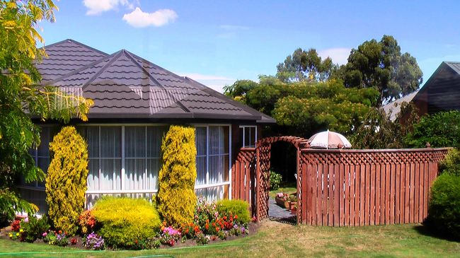 クライストチャーチの民家で昼食を戴く