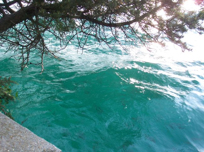 水もキレイなので、しばらくボ〜ッと水面を見てました。