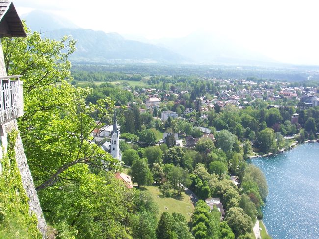 ブレッド城からの眺め①