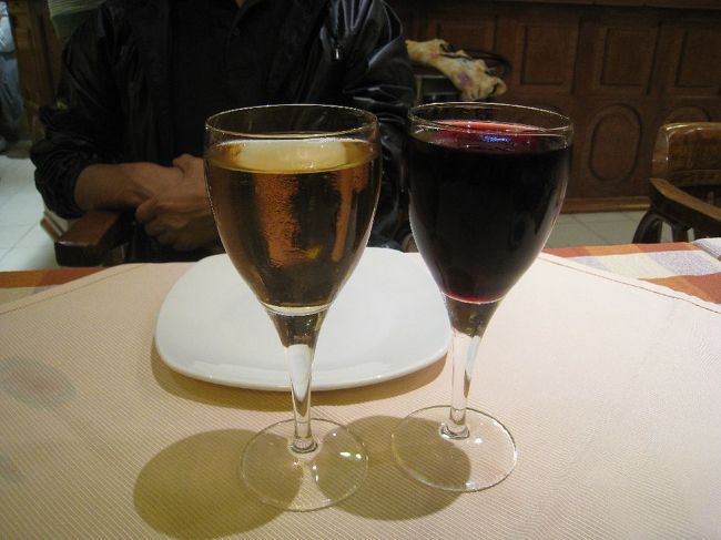 サントリーニワインで乾杯☆