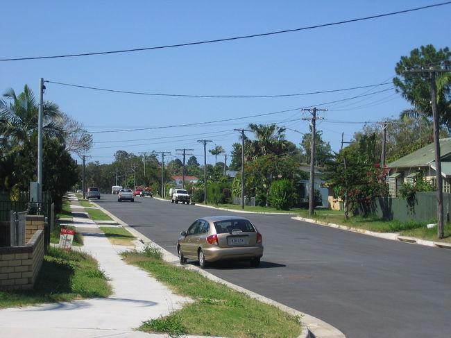 途中、住宅街を寄り道