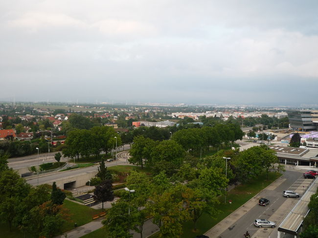 ちなみに、朝の部屋からの眺め