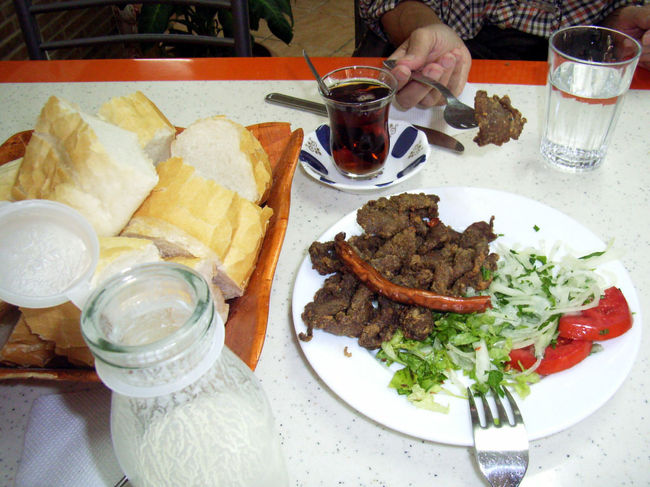 レバーの天ぷらも名物だそうで・・