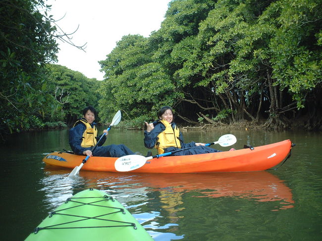 シーカヤックでマングローブツアーに行きました。<br />マングローブの神秘的な情景もさることながら、体も適度に動かせるし、ガイドさんの語りも楽しくて、リフレッシュには最高でした。