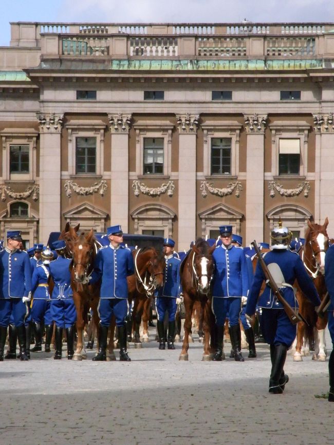 中庭ではいったい何をやっているのでしょう。。