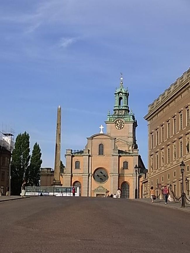 翌朝スウェーデン最終日<br /><br />朝の大聖堂