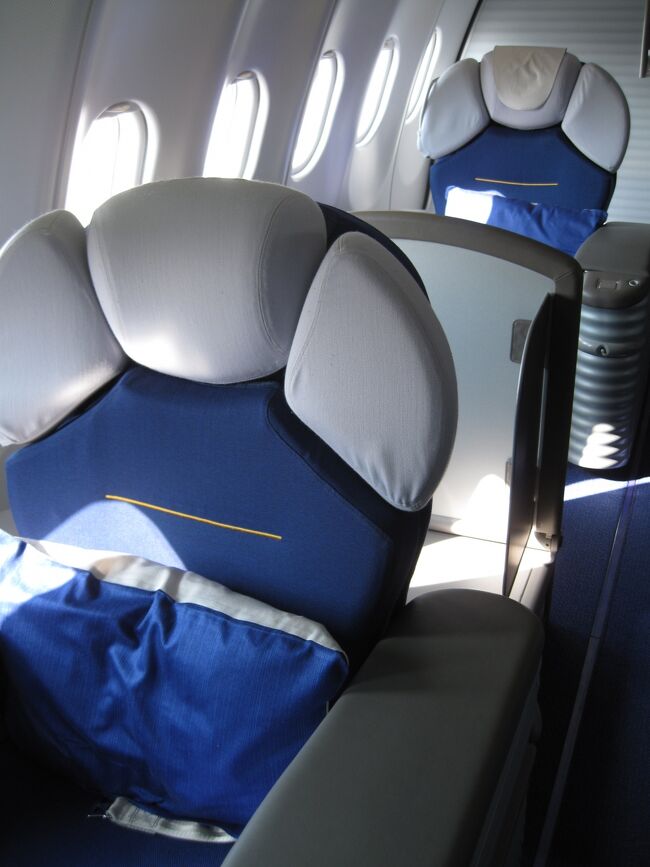 A330は、窓側がソロになるのでひとりなら快適です。