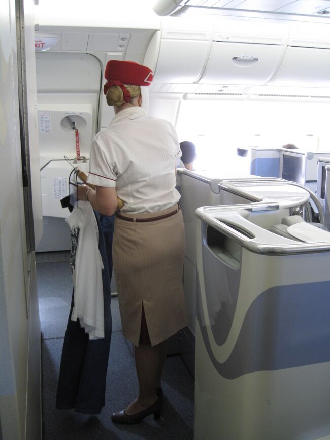 昼間のフライトや中距離路線ならシャワーも必要ないので、この素晴らしいビジネスクラスで十分と思いました！<br /><br />