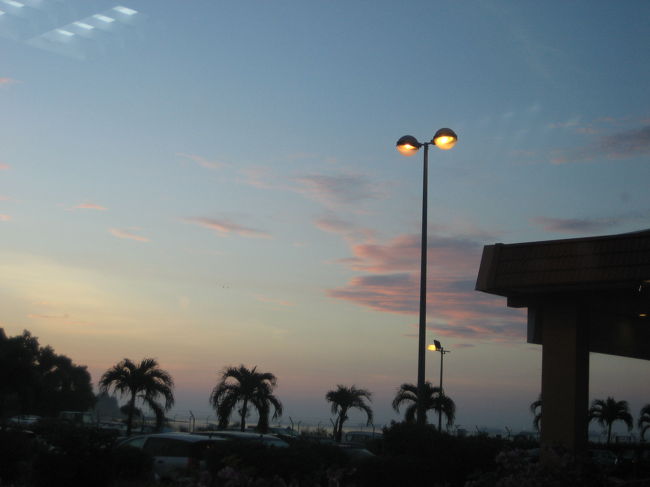 日が昇ってきました。